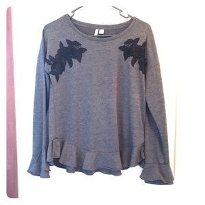 LC LAUREN CONRAD Long-sleeve Top S